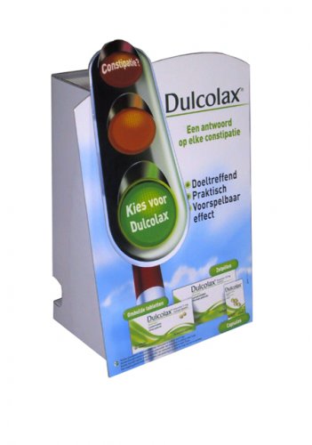 expositores de carton - Dulcolax